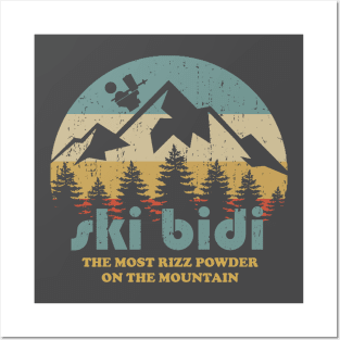 Ski Bidi Posters and Art